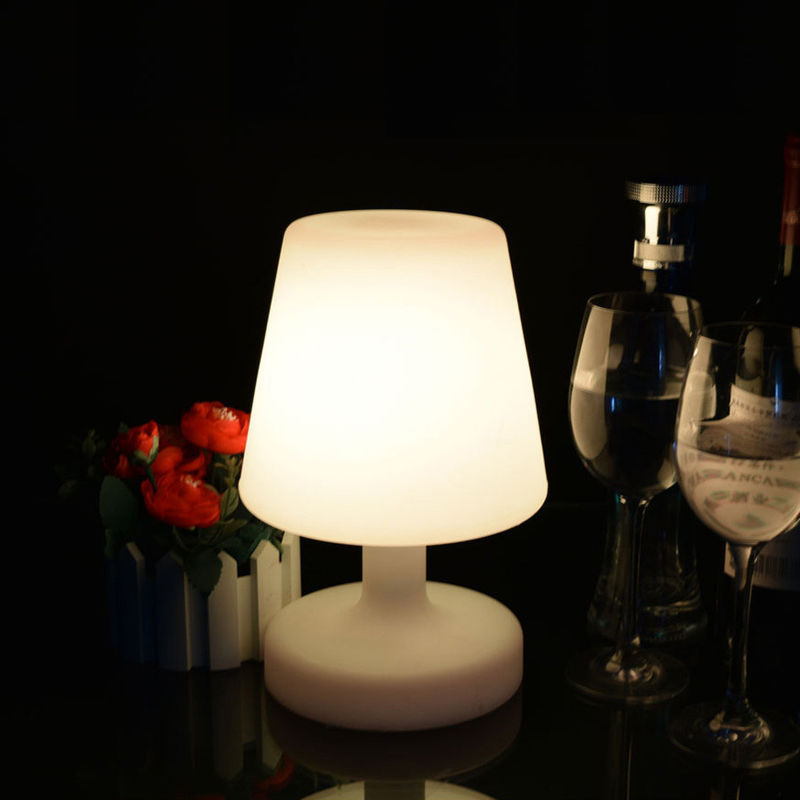 Lampe de table sans fil rechargeable à couleur changeante