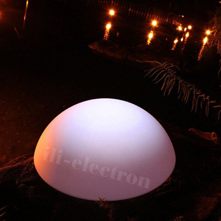 lumière décorative à LED en plastique coloré à l'épreuve de l'eau