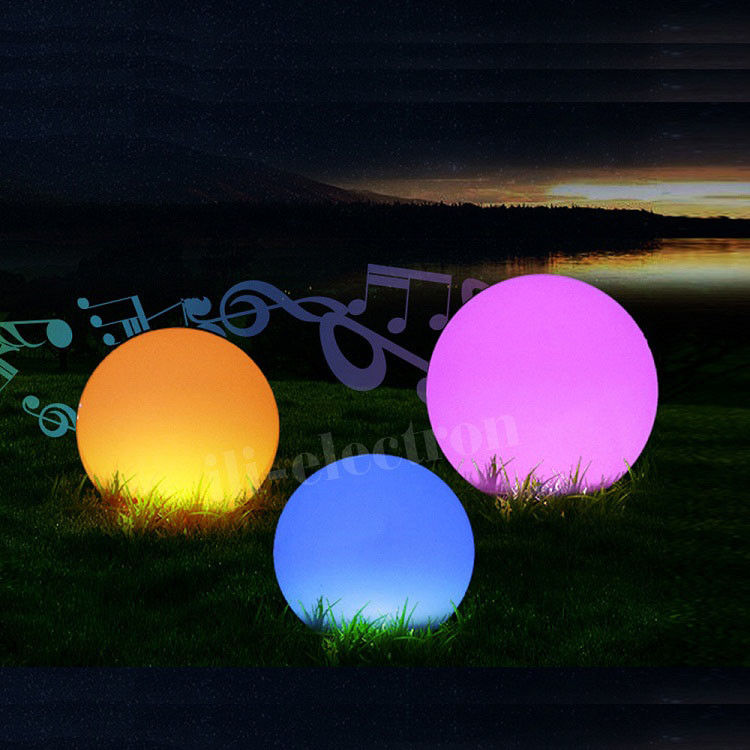 Lampes à billes LED imperméables RGB Lampes à billes LED décoratives extérieures / anniversaires