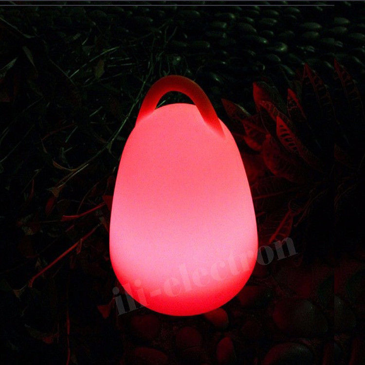 lampes d'accent en plastique à LED étanches lampes de jardin extérieures avec 16 couleurs