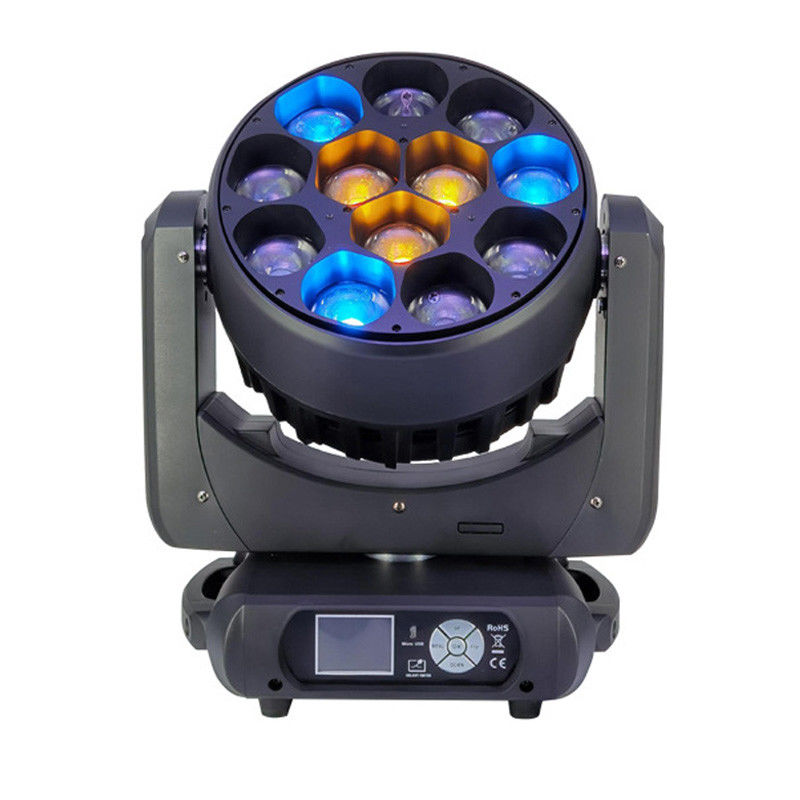 12 œil d'abeille tête mobile LED lampes de scène pour les barres de tremblement teint IP20 étanche